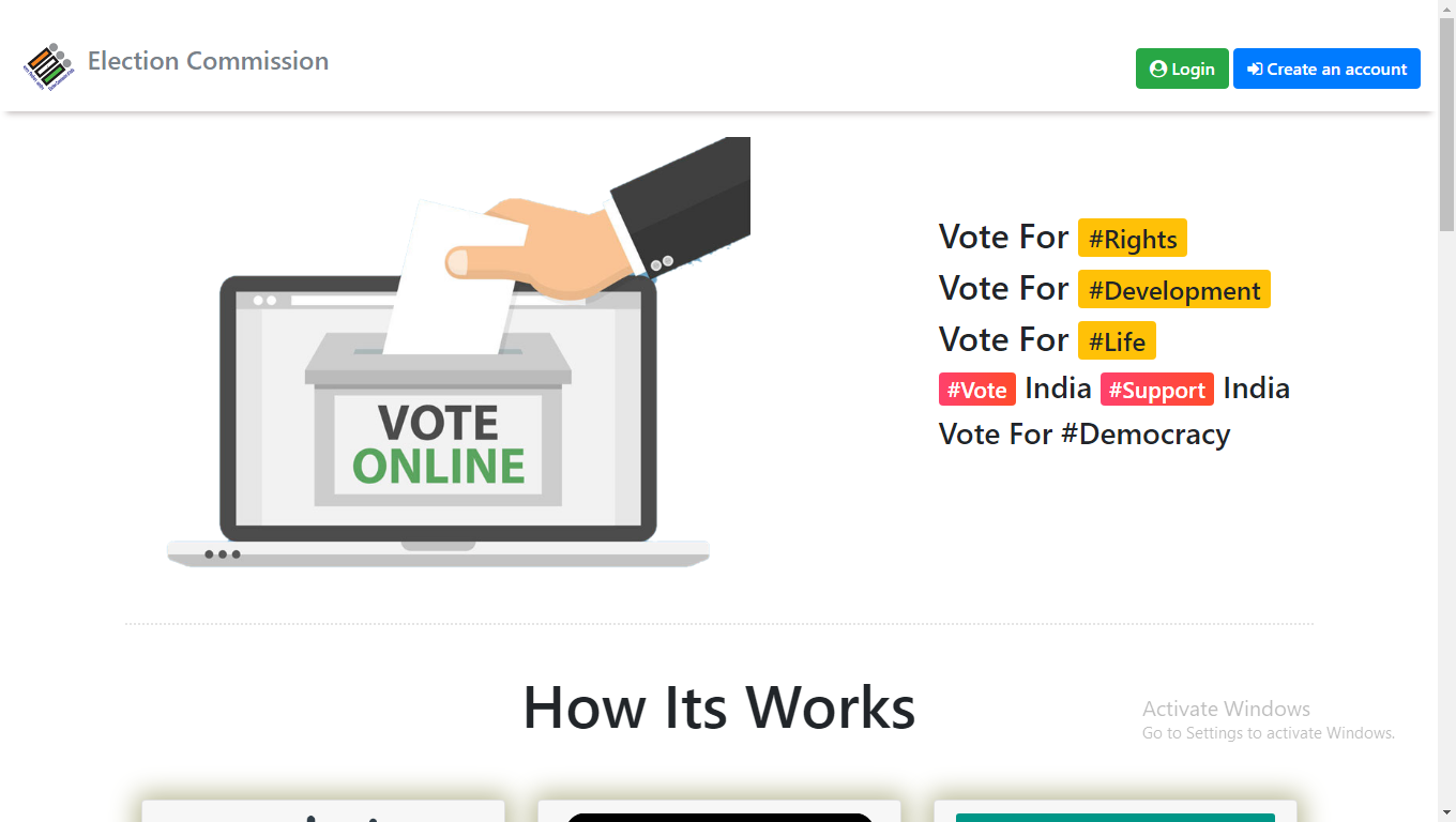 Online Voting system